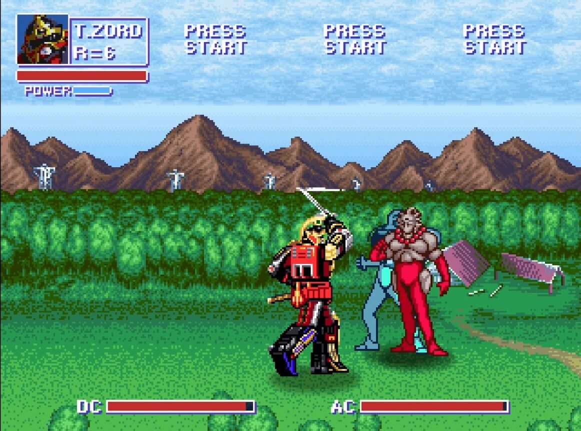 Power Rangers Beats of Power - геймплей игры Windows